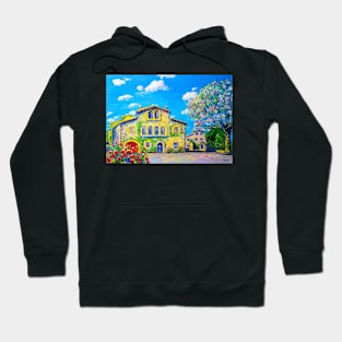 Old village. Torroella de Fluvia Hoodie